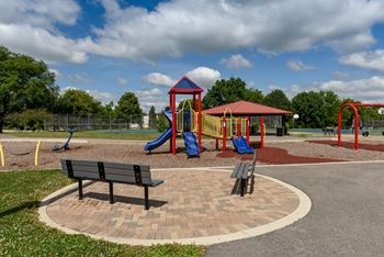Seating near playground
